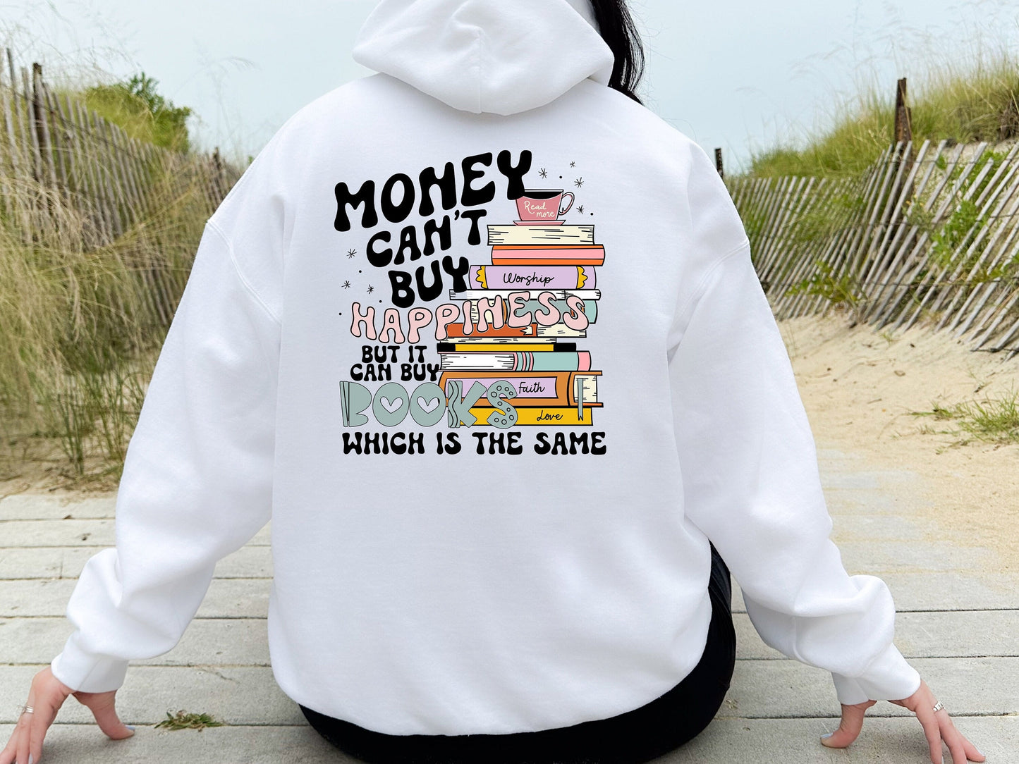 The Original Book Lover Cotton Hoodie