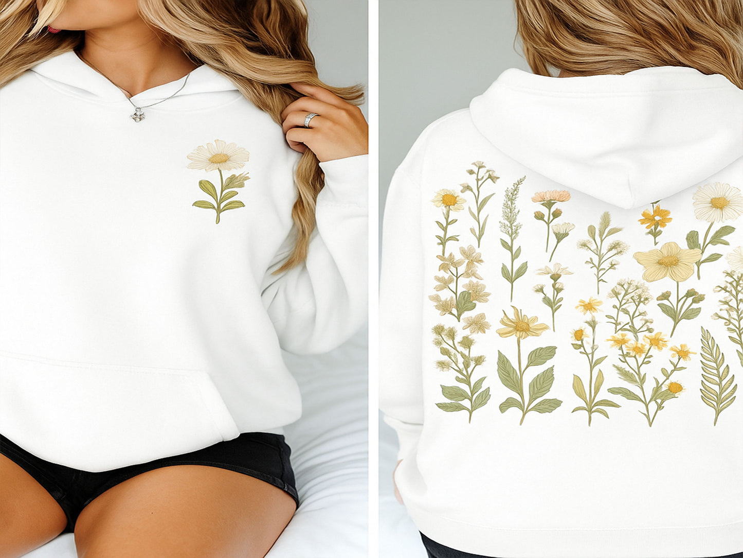 The Original Flower Unisex Cotton Hoodie π