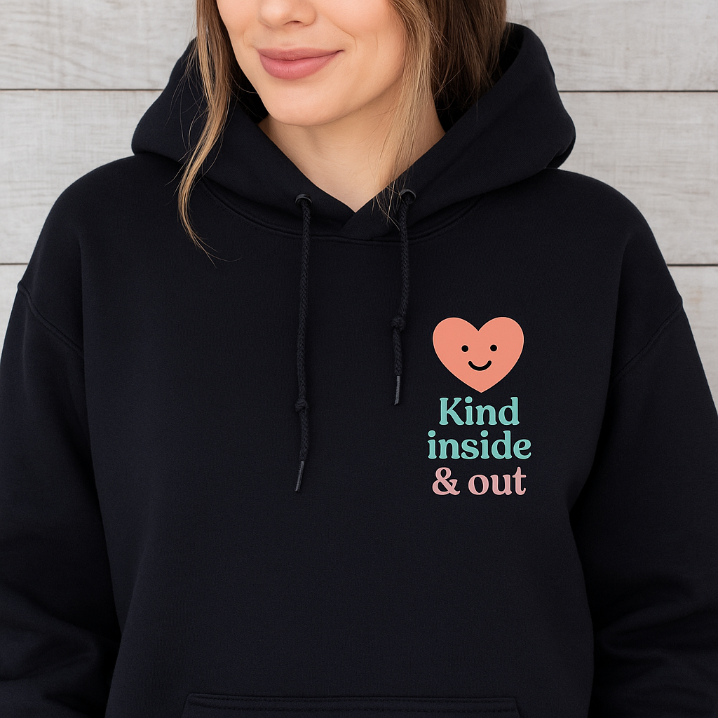 The Original "Make Your Heart" Cotton Hoodie