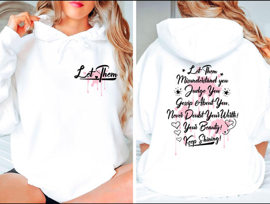The Original “Let Them” Cotton Hoodie