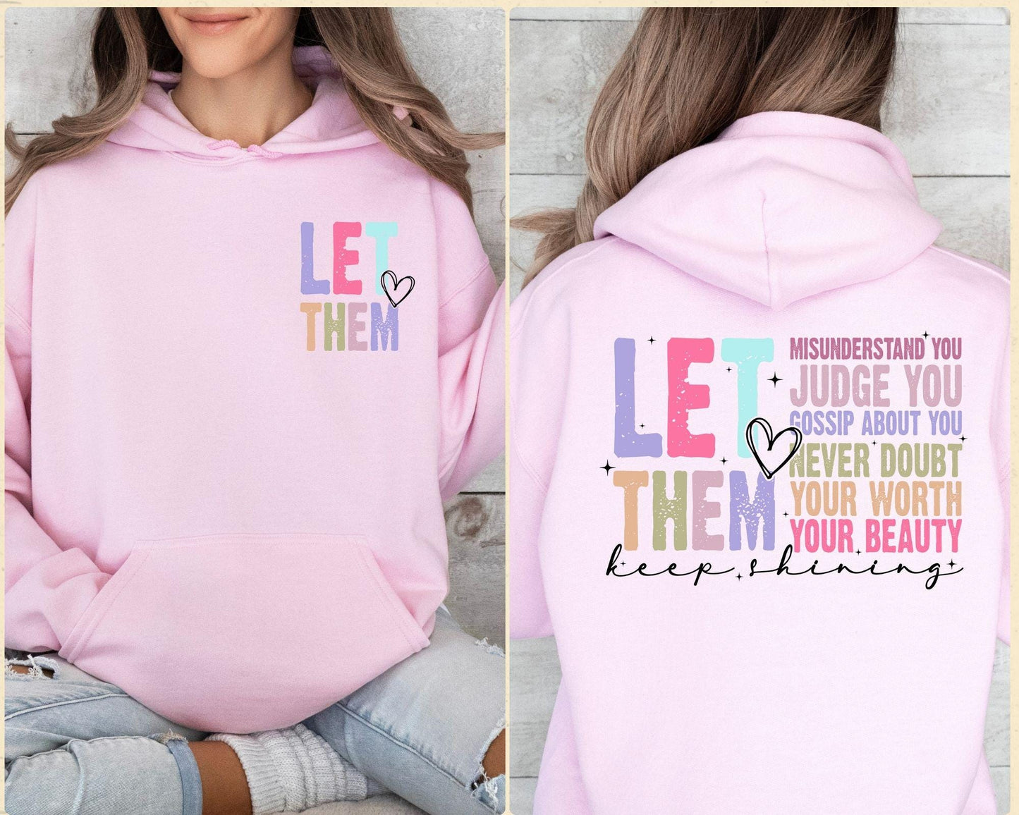 The Original “Let Them” Cotton Hoodie