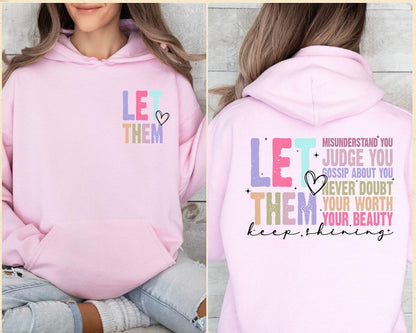 The Original “Let Them” Cotton Hoodie