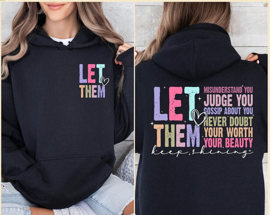 The Original “Let Them” Cotton Hoodie