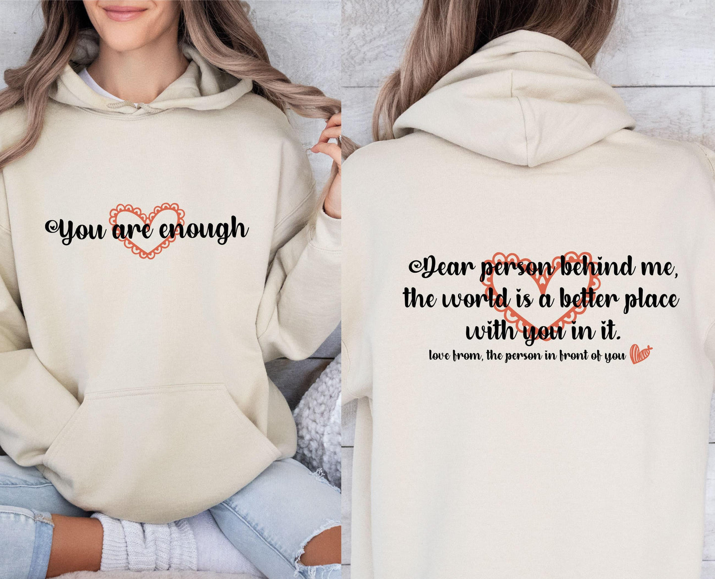 The Original "Dear Person" New Design Cotton Hoodie