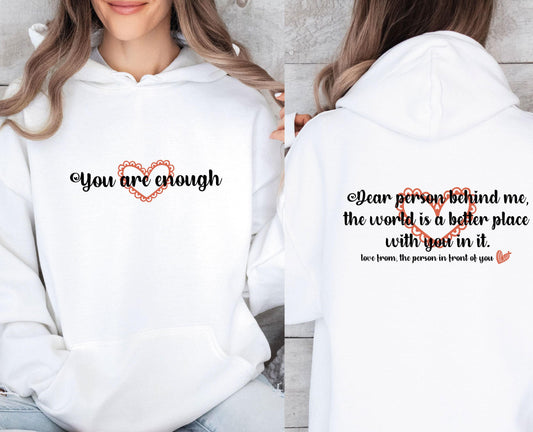 The Original "Dear Person" New Design Cotton Hoodie