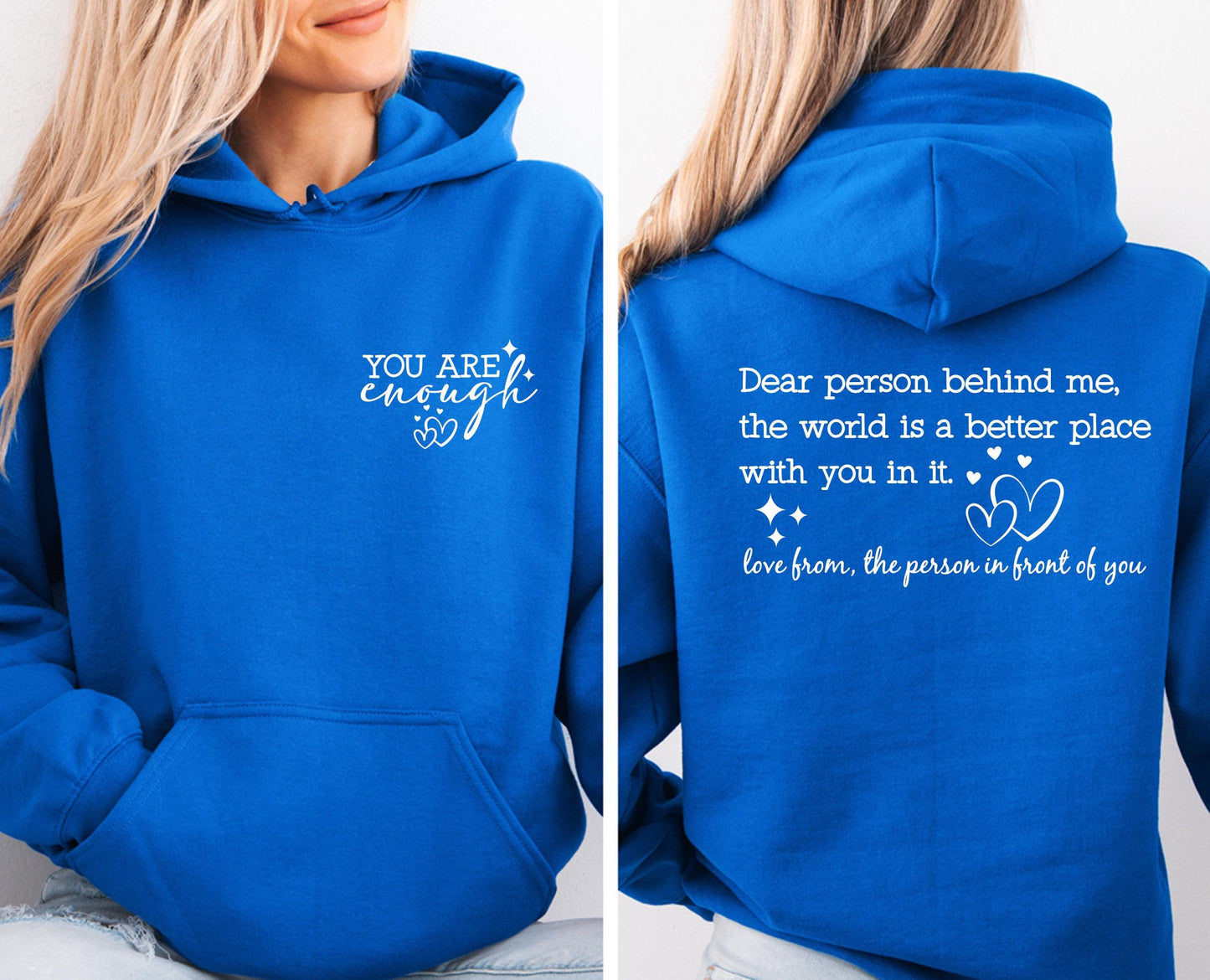 The Original “You Are Enough” Unisex Hoodie 💕